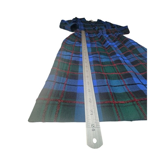 Carlisle Sport Vintage Blazer Sweater Skirt Set Button Plaid Textured Silk Wool - Picture 13 of 16